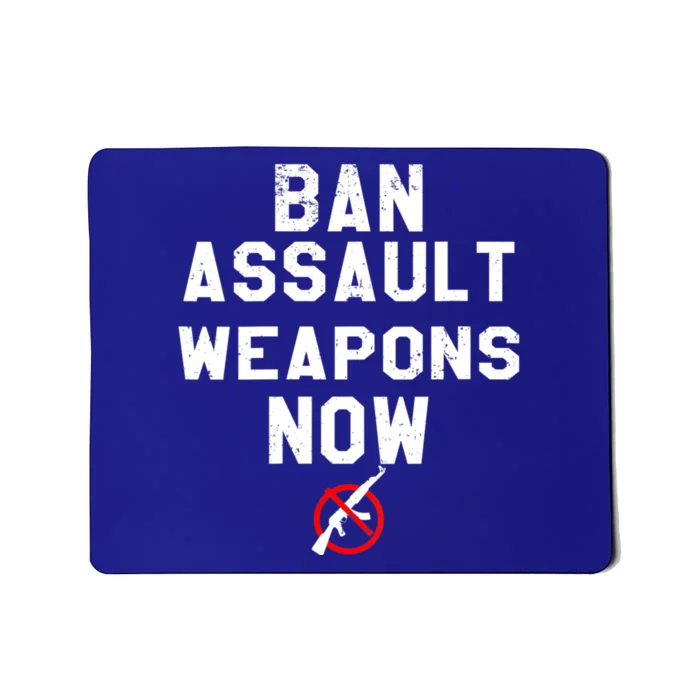 Womens Ban Assault Weapons Now Anti Gun March Mousepad