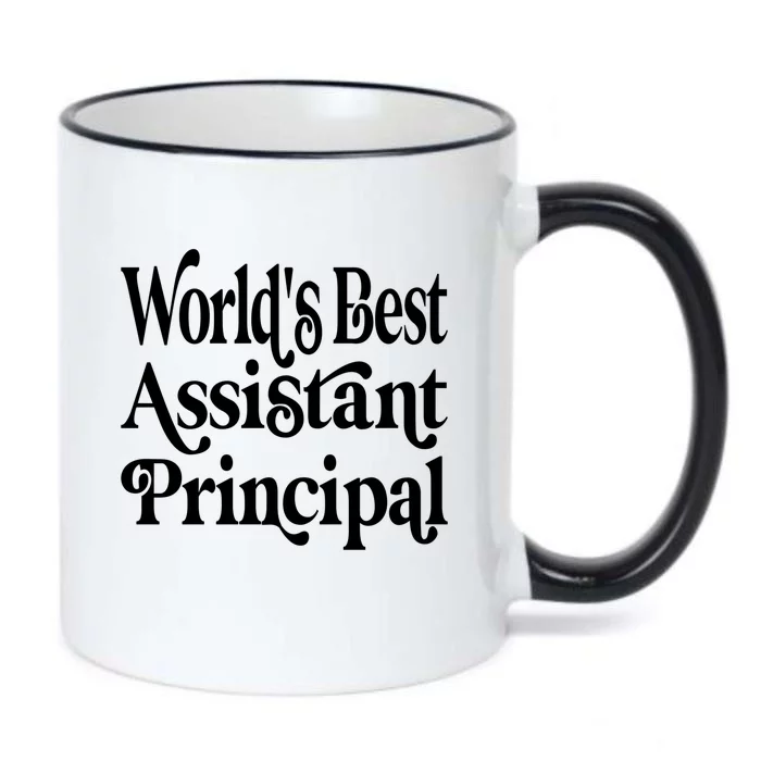 Worlds Best Assistant Principal For Assistant Principals Meaningful Gift Black Color Changing Mug