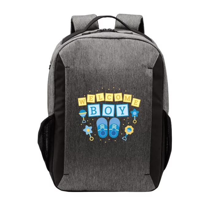 Welcome Baby Boy Gift Vector Backpack