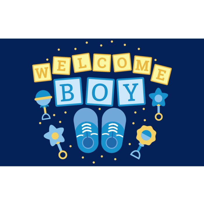 Welcome Baby Boy Gift Bumper Sticker