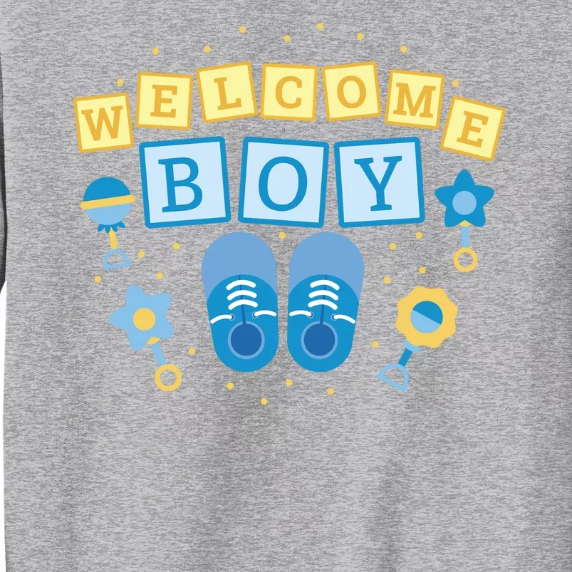 Welcome Baby Boy Gift Sweatshirt