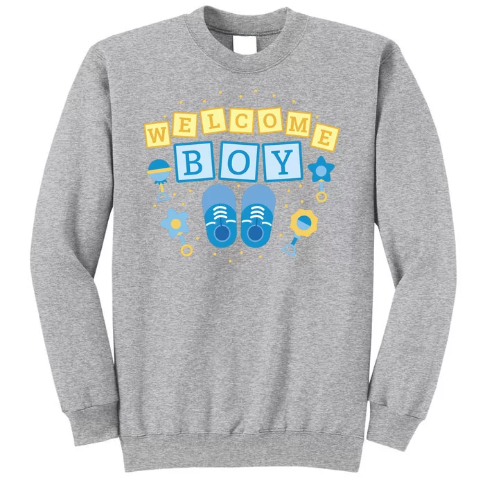 Welcome Baby Boy Gift Sweatshirt