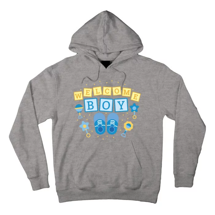 Welcome Baby Boy Gift Tall Hoodie