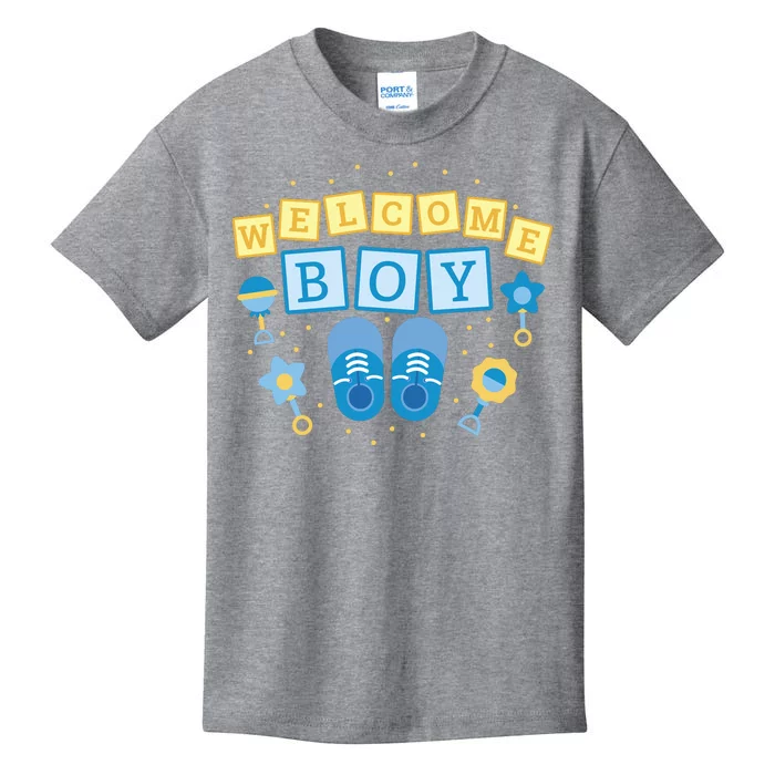 Welcome Baby Boy Gift Kids T-Shirt