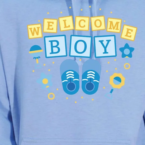 Welcome Baby Boy Gift Unisex Surf Hoodie