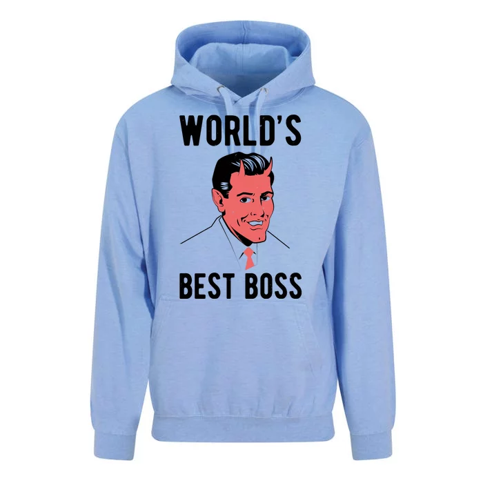 Worlds Best Boss Funny Evil Unisex Surf Hoodie