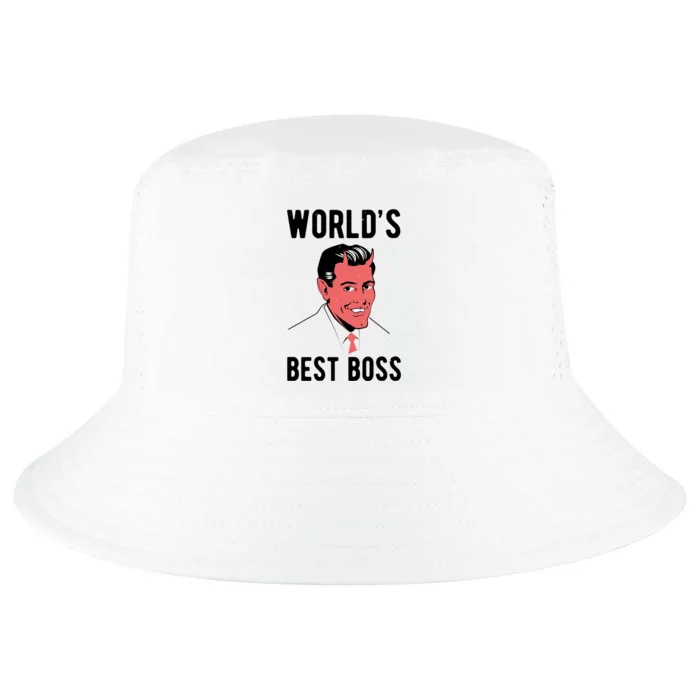 Worlds Best Boss Funny Evil Cool Comfort Performance Bucket Hat