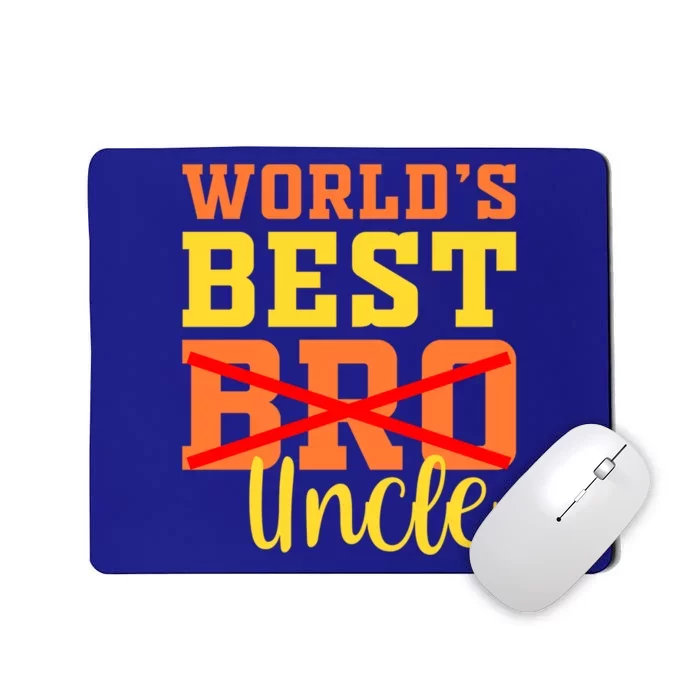 Worlds Best Bro Uncle Coolest Beard Dad Family Matching Gift Mousepad