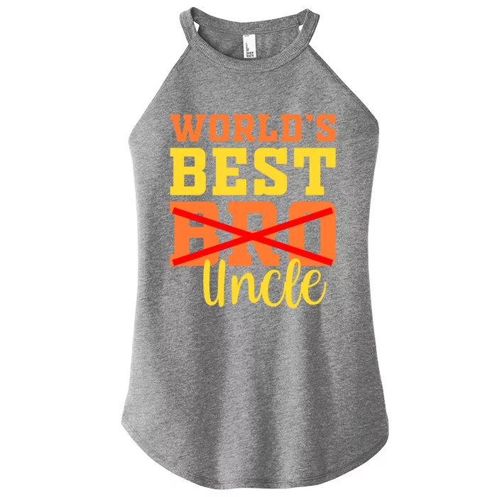 Worlds Best Bro Uncle Coolest Beard Dad Family Matching Gift Women’s Perfect Tri Rocker Tank