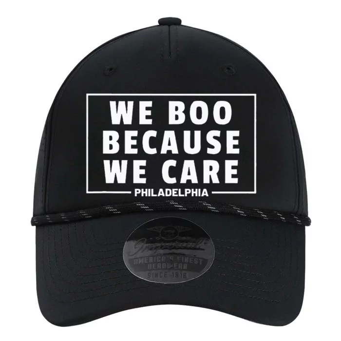 We Boo Because We Care Philadelphia Sports Fan Performance The Dyno Cap