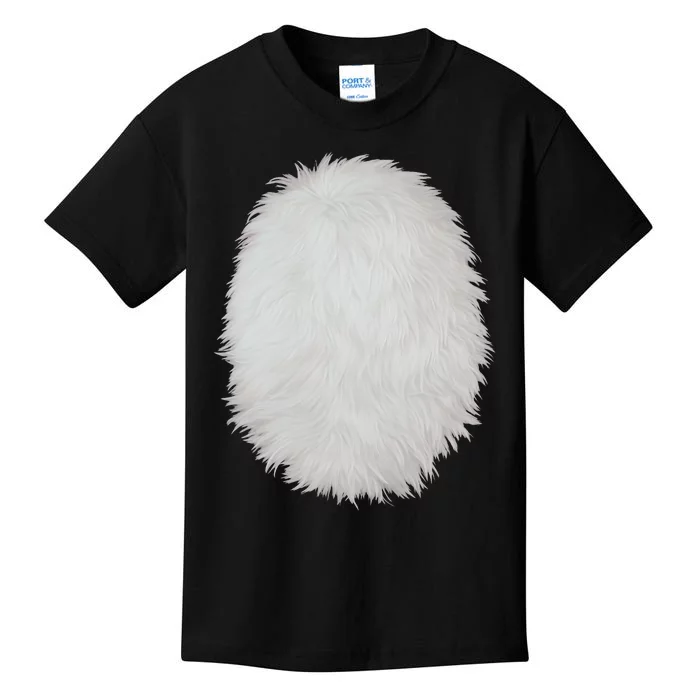 White Belly Costume Diy Cosplay Panda Bear Cat Skunk Deer Kids T-Shirt