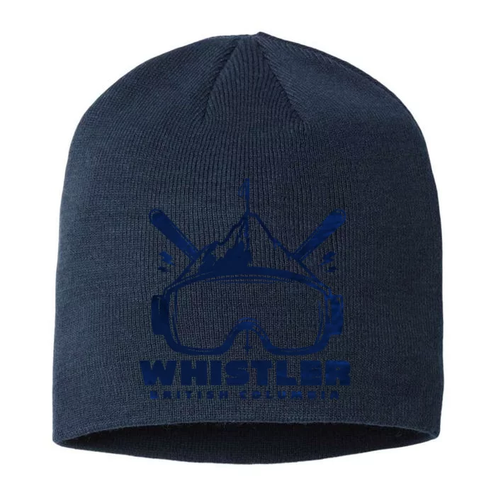 Whistler British Columbia Skiing 8 1/2in Sustainable Knit Beanie