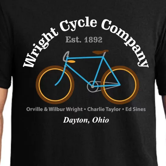 Wright Brothers Cycle Bicycle Company First Airplane Pajama Set