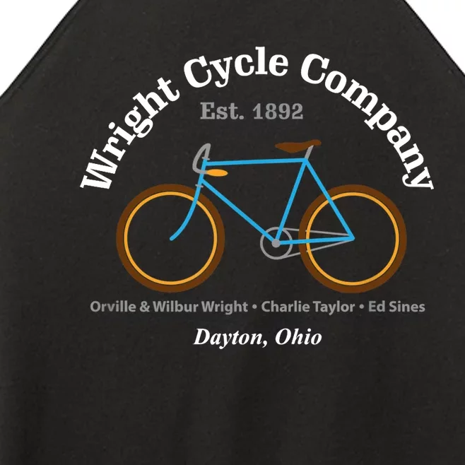 Wright Brothers Cycle Bicycle Company First Airplane Women’s Perfect Tri Rocker Tank