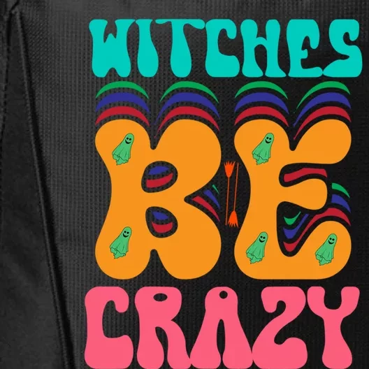 Witches Be Crazy Halloween Costume Gift City Backpack