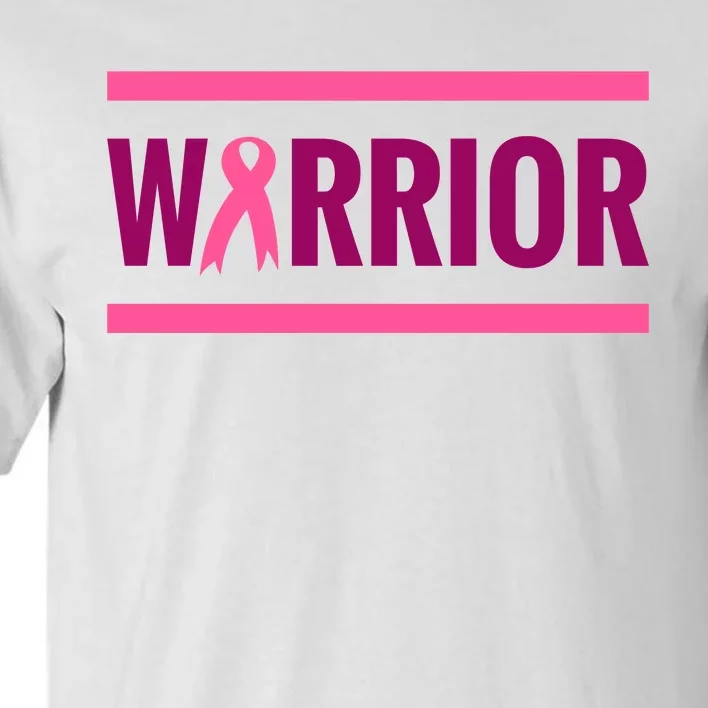 Warrior Breast Cancer Ribbon Tall T-Shirt