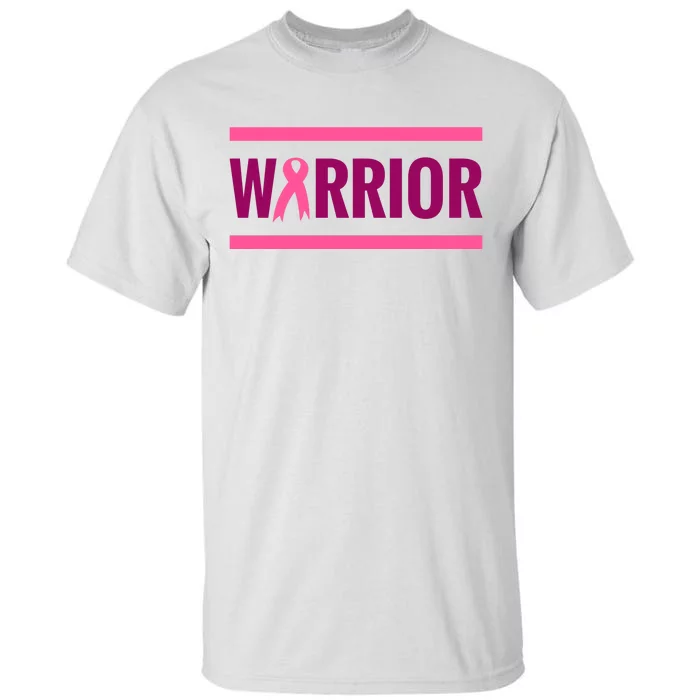 Warrior Breast Cancer Ribbon Tall T-Shirt