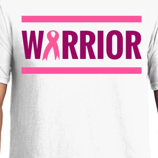 Warrior Breast Cancer Ribbon Pajama Set