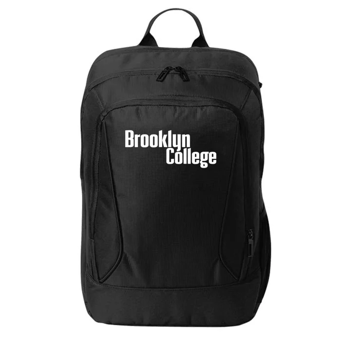 Womens Brooklyn College Bulldogs Stacked City Backpack