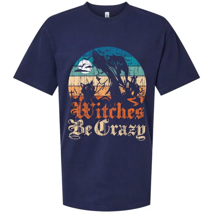 Witches Be Crazy Gift Sueded Cloud Jersey T-Shirt