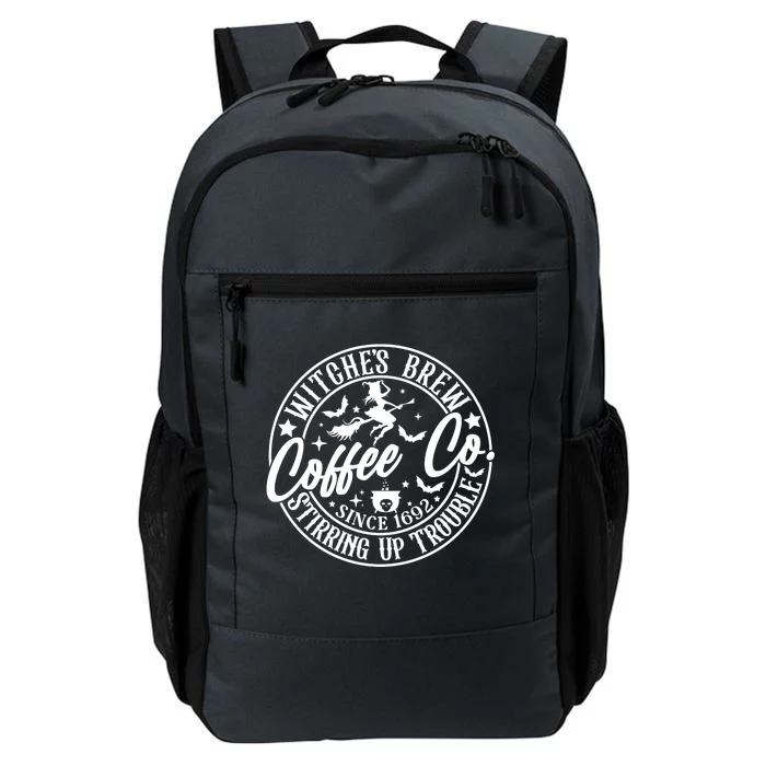 Witches Brew Coffee Halloween Graphic Daily Commute Backpack