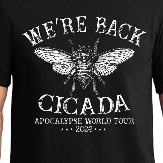 We’Re Back Cicada Apocalypse Pajama Set