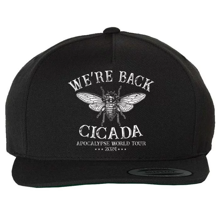 We’Re Back Cicada Apocalypse Wool Snapback Cap