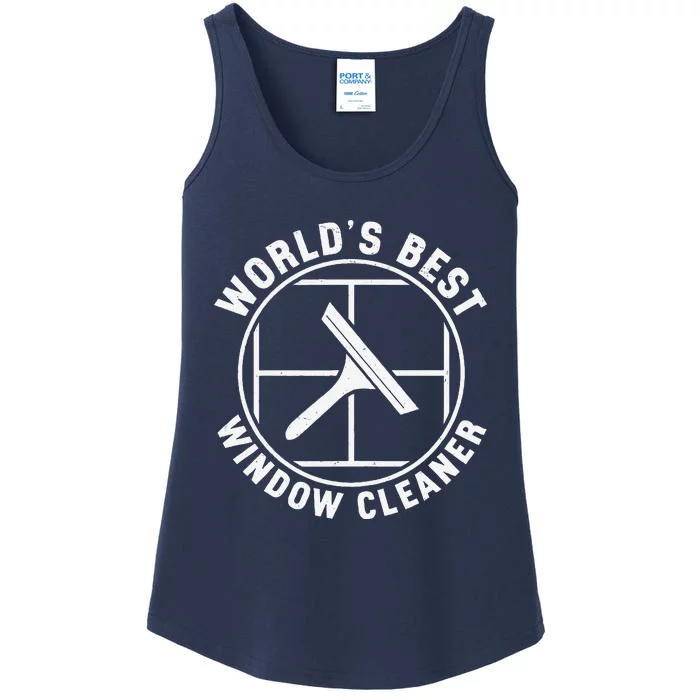 WorldS Best Cool Window Washing Professional Window Cleaner Ladies Essential Tank