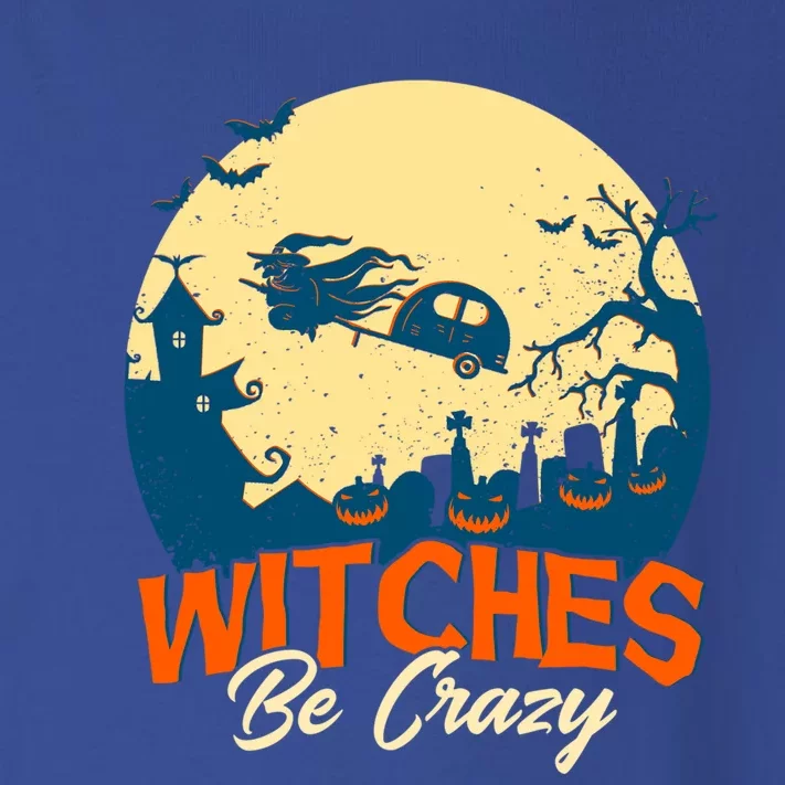 Witches Be Crazy Halloween Costume Funny Halloween Gift Toddler Long Sleeve Shirt