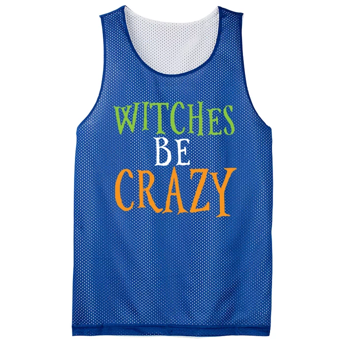 Witches Be Crazy Halloween Gift Mesh Reversible Basketball Jersey Tank