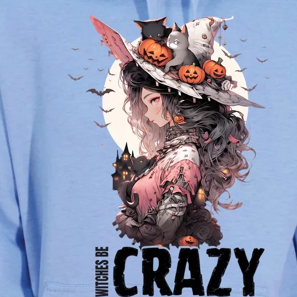 Witches Be Crazy Halloween Funny Party Cute Gift Unisex Surf Hoodie