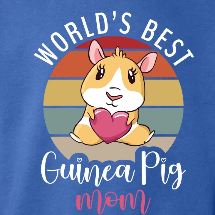 Worlds Best Cute Guinea Pig Mom Gift Toddler Hoodie