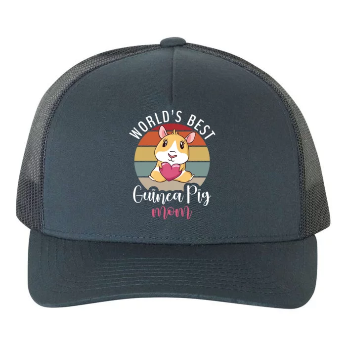 Worlds Best Cute Guinea Pig Mom Gift Yupoong Adult 5-Panel Trucker Hat