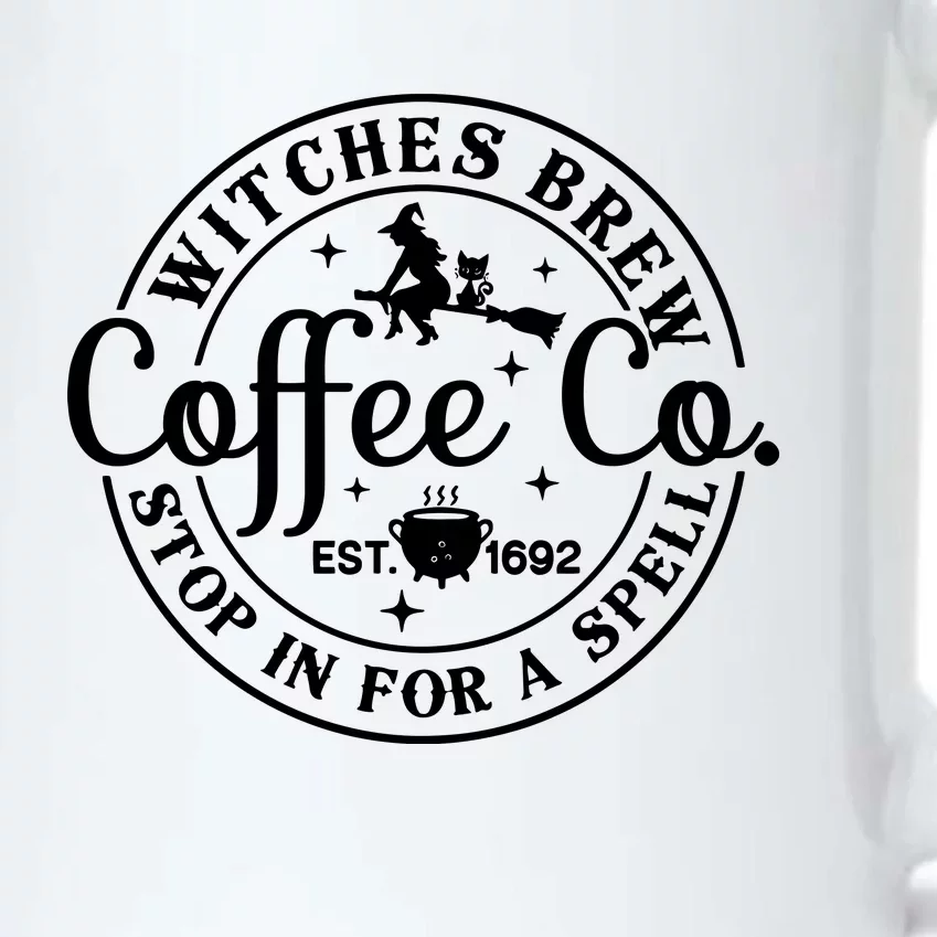 Witches Brew Coffee Co Stop In For The A Spell Halloween Black Color Changing Mug