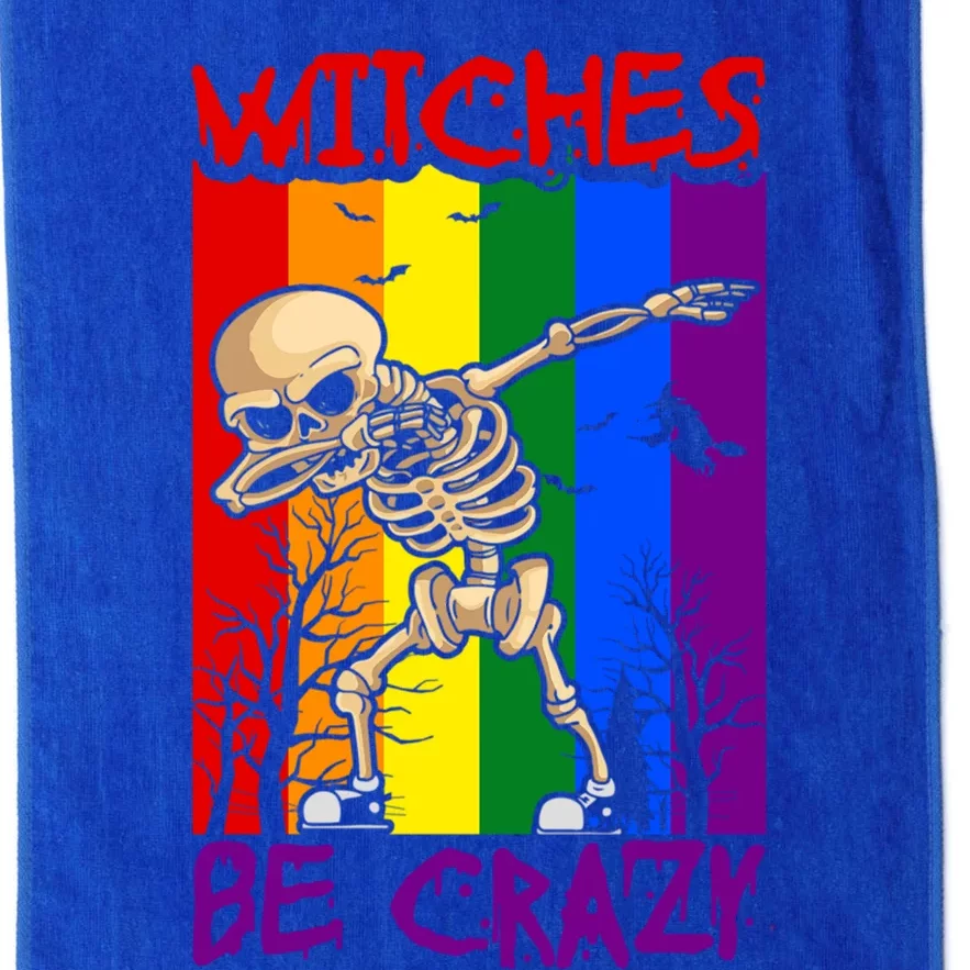 Witches Be Crazy Funny Gift Platinum Collection Golf Towel