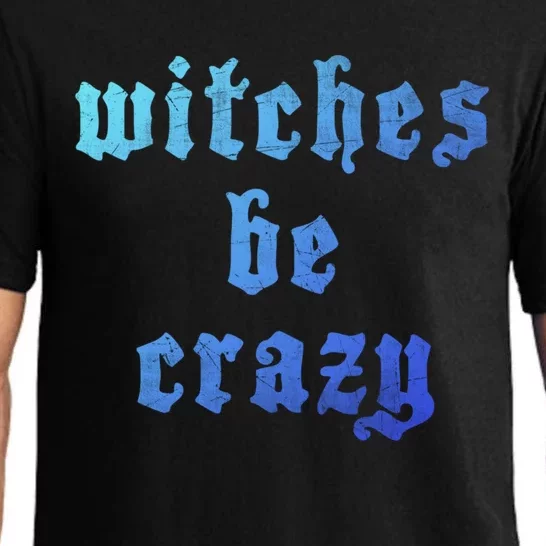 Witches Be Crazy Halloween Top Gift Pajama Set