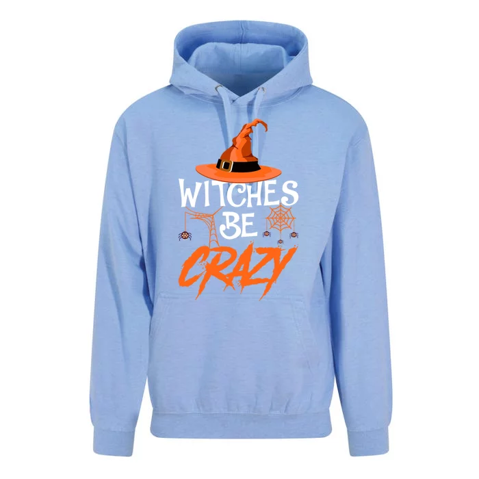 Witches Be Crazy Witch Halloween Costume Gift Unisex Surf Hoodie