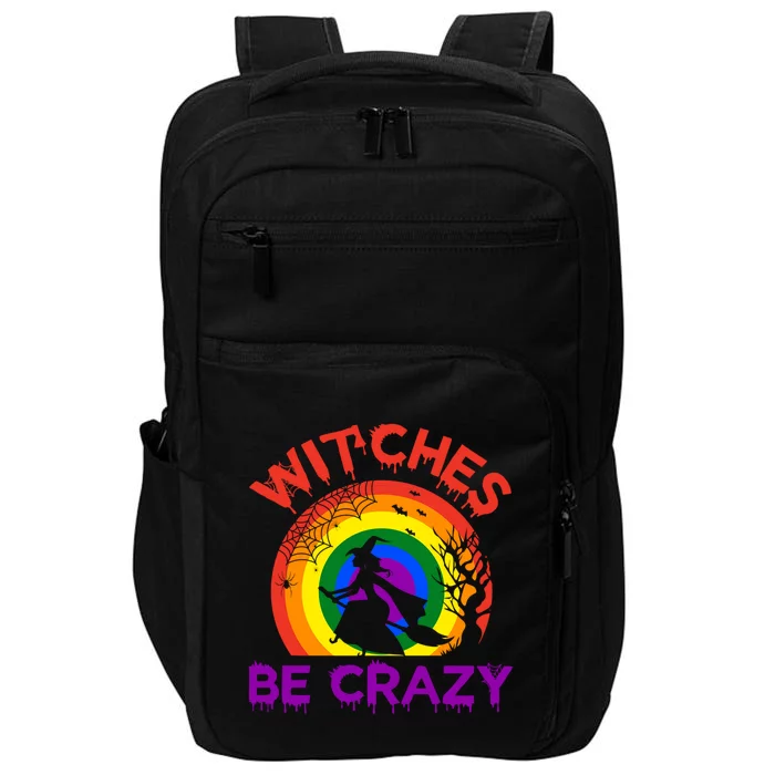 Witches Be Crazy Gift Impact Tech Backpack