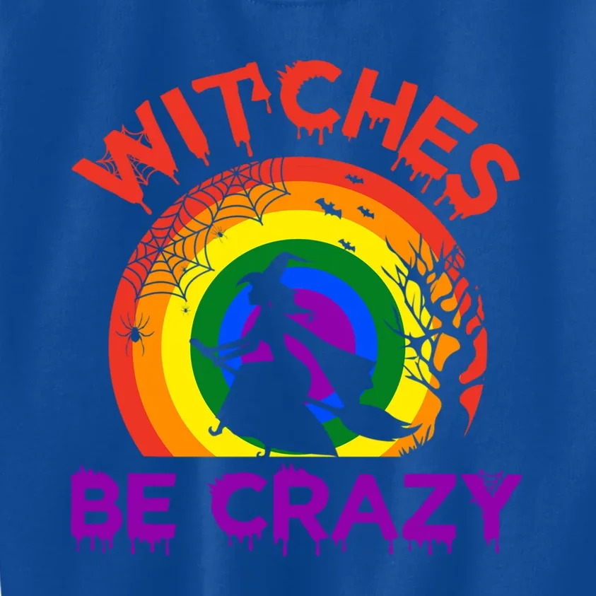 Witches Be Crazy Gift Kids Sweatshirt