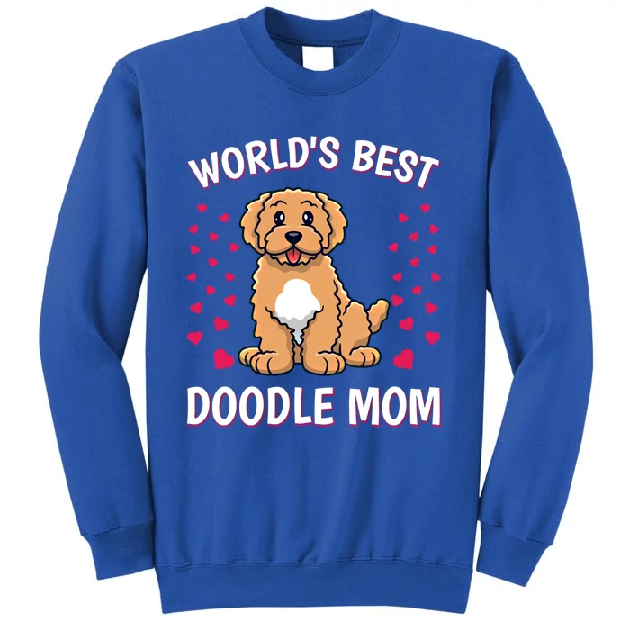 World's Best Doodle Mom Goldendoodle Mama Mother Gift Sweatshirt