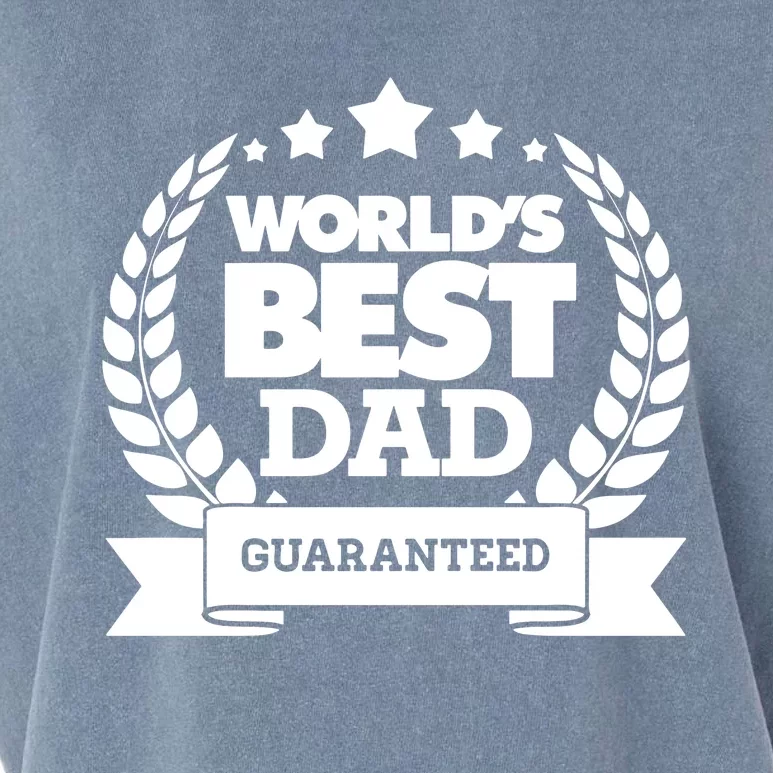 Worlds Best Dad Garment-Dyed Women's Muscle Tee