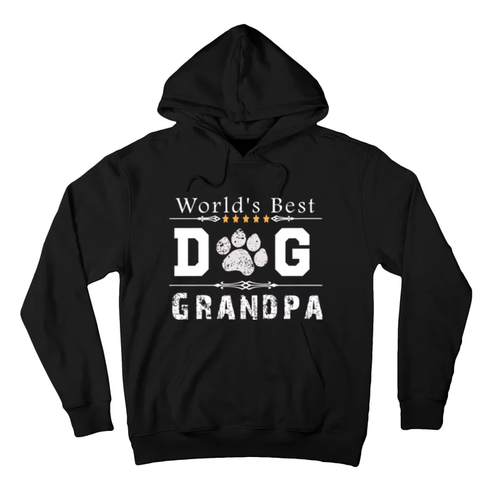 WorldS Best Dog Grandpa Hoodie