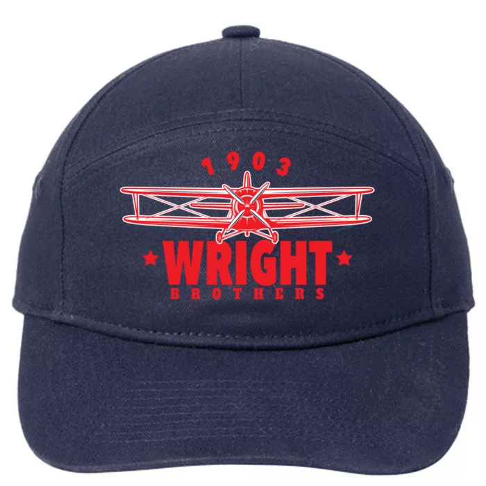 Wright Brothers Day EST 1903 7-Panel Snapback Hat