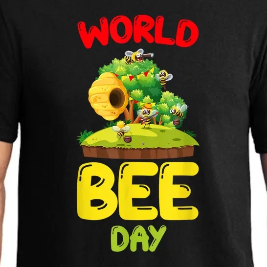 World Bee Day Bee Lover Beekeeper Pajama Set