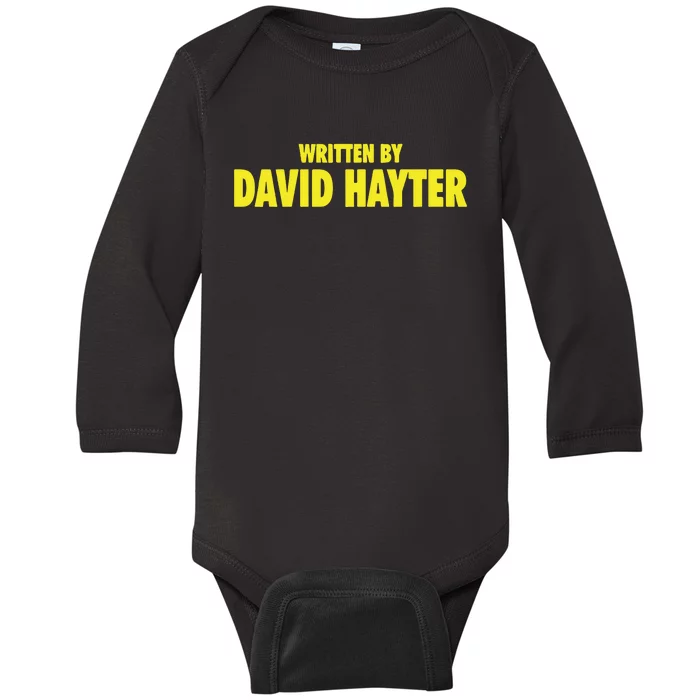 Written By David Hayter Baby Long Sleeve Bodysuit