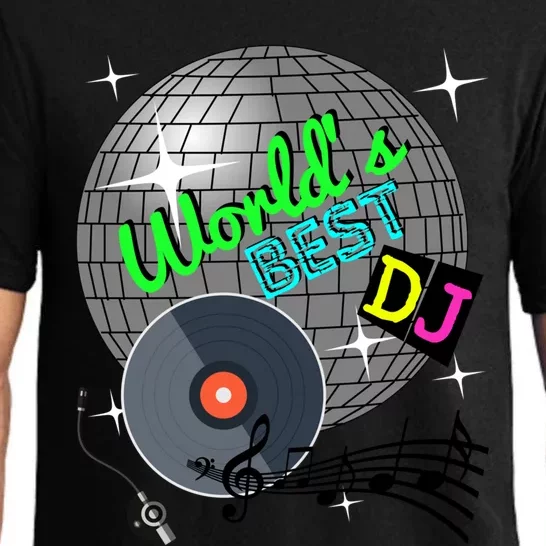 World's Best Dj Ever Rave Disco Dance Party Funny Music Gift Meaningful Gift Pajama Set