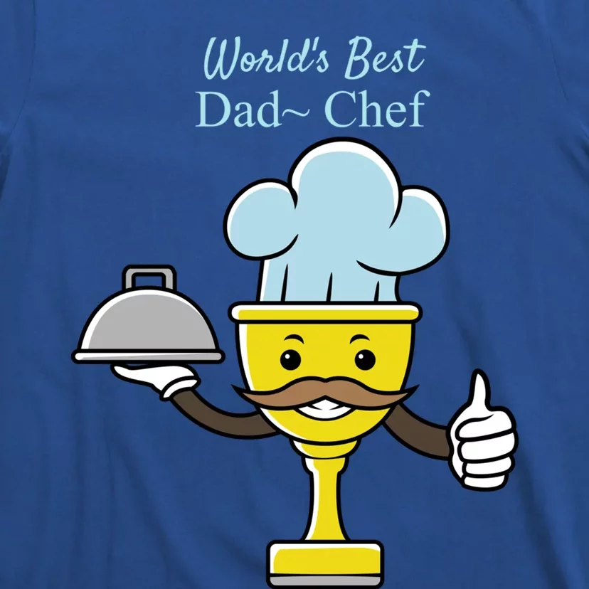 Worlds Best Dad Chef Gift T-Shirt