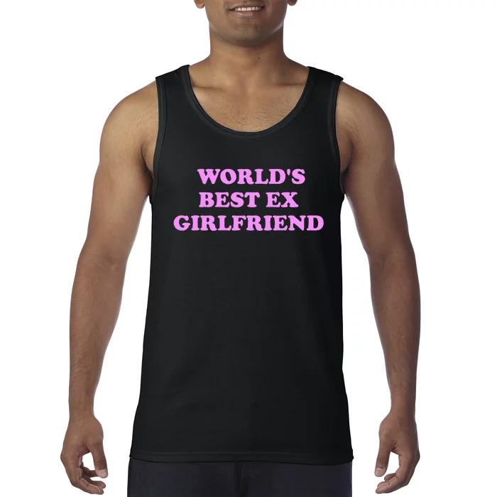 WorldS Best Ex Girlfriend Apparel Tank Top