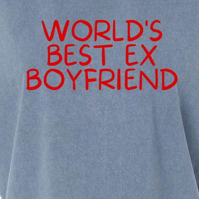 World's Best Ex Boyfriend Garment-Dyed Women's Muscle Tee