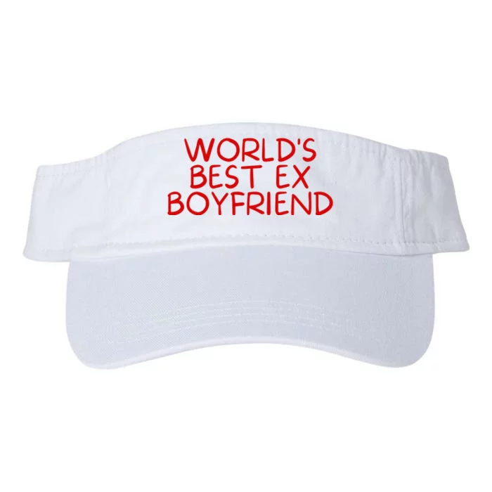 World's Best Ex Boyfriend Valucap Bio-Washed Visor